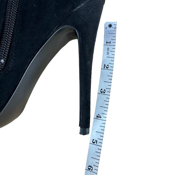 Azalea Wang High Society Rhinestone Black Pointed Toe *Missing Chain** Sz 6.5 - Picture 10 of 10